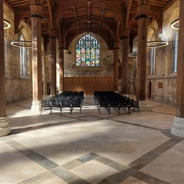 York Guildhall chairs back