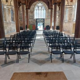 York Guildhall chairs front